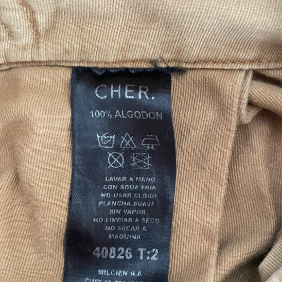 Maria Cher Co-ord Set in Khaki - Picture 10 of 16